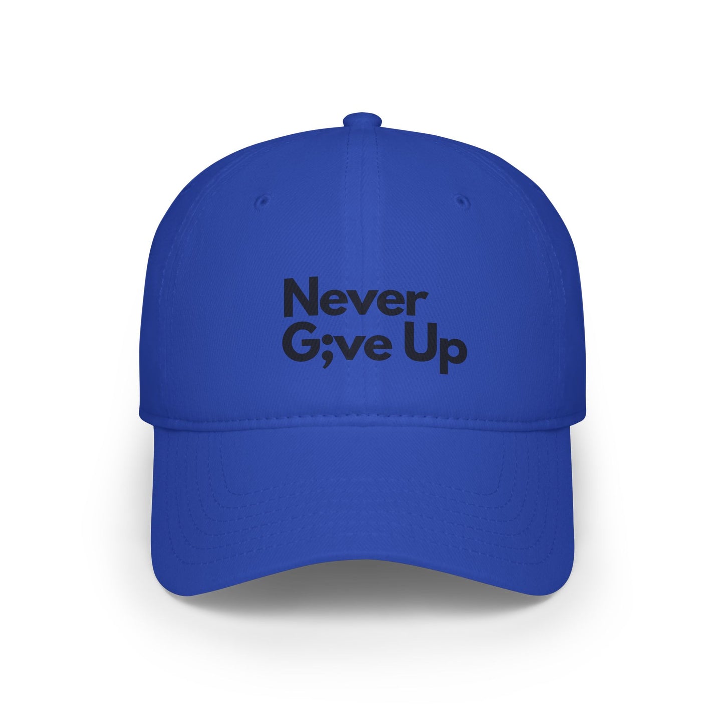Never Give Up Baseball Cap