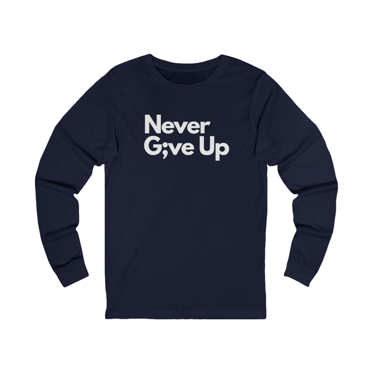 Never Give Up Women's Long Sleeve