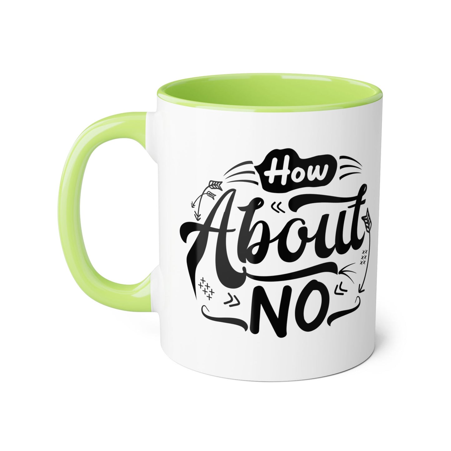 How About No 2 Tone Mug
