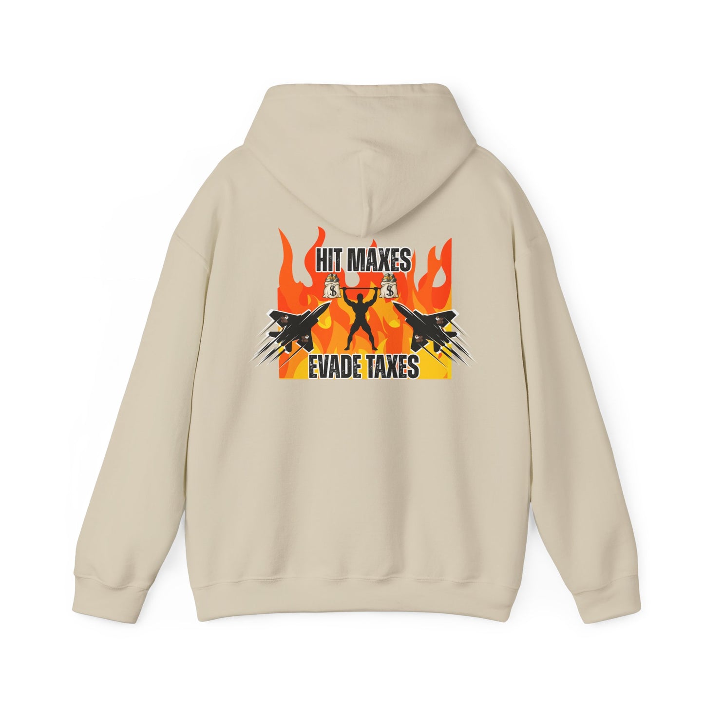 Hit Maxes Evade Taxes Men's Hoodie