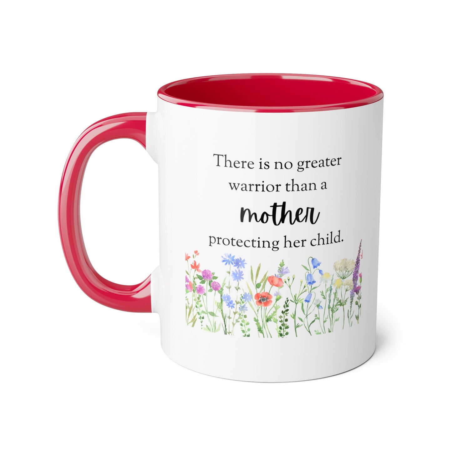 Protective Mother 2 Tone Mug