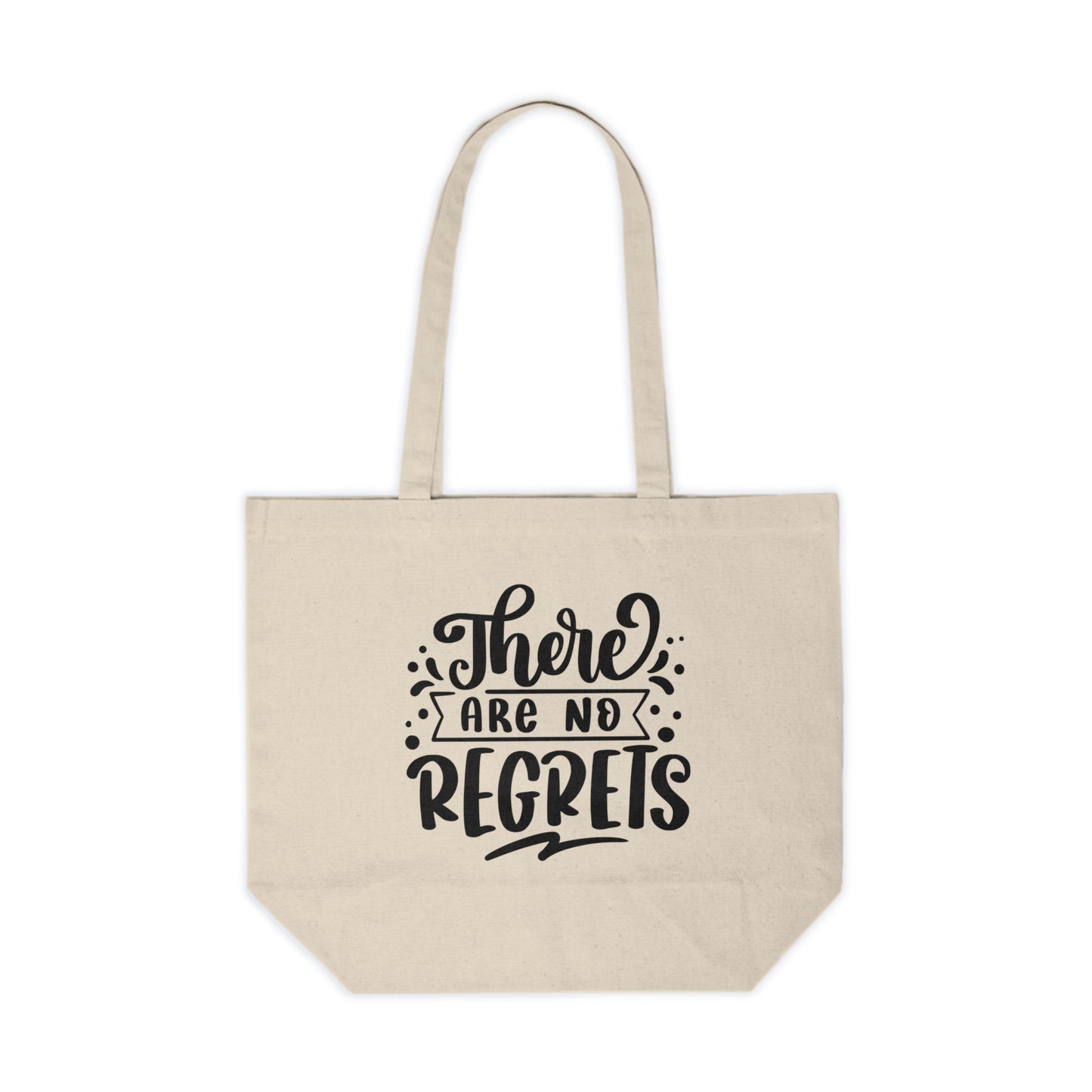 No Regrets Canvas Bag
