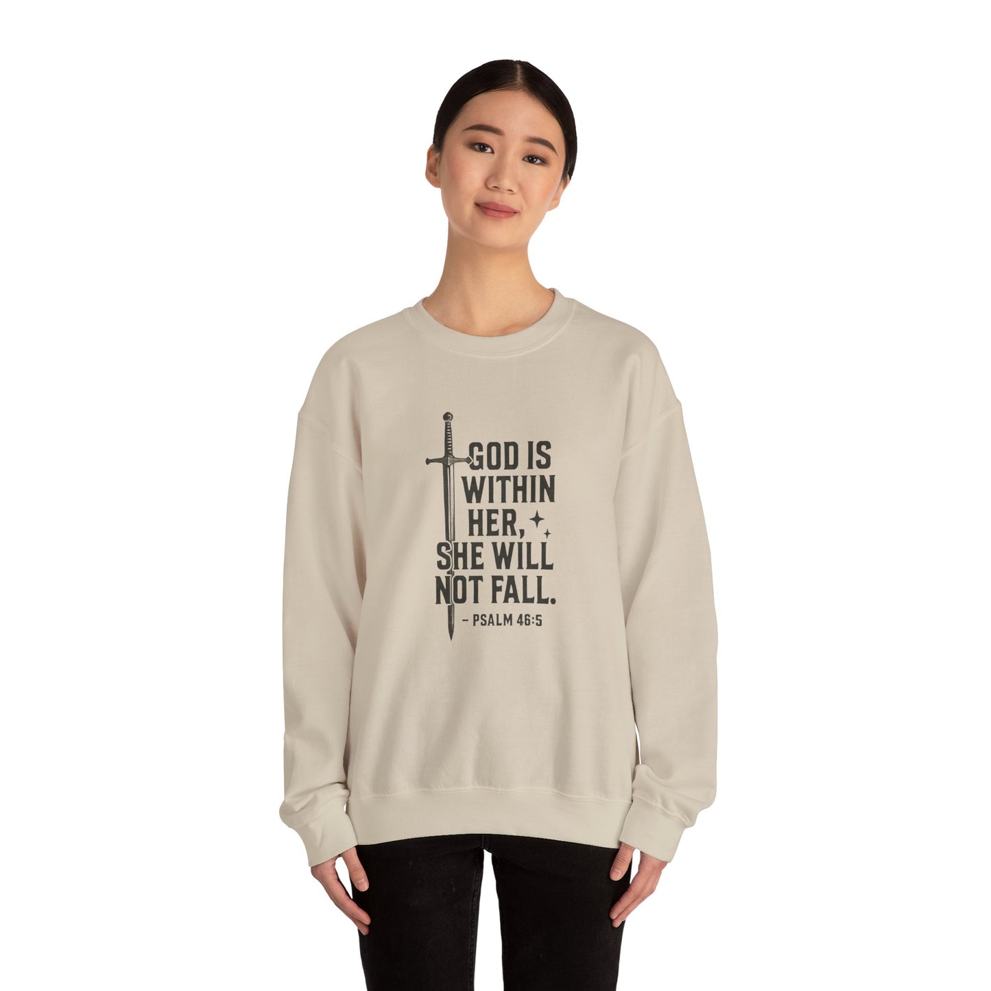 Psalm 46:5 Women's Crewneck