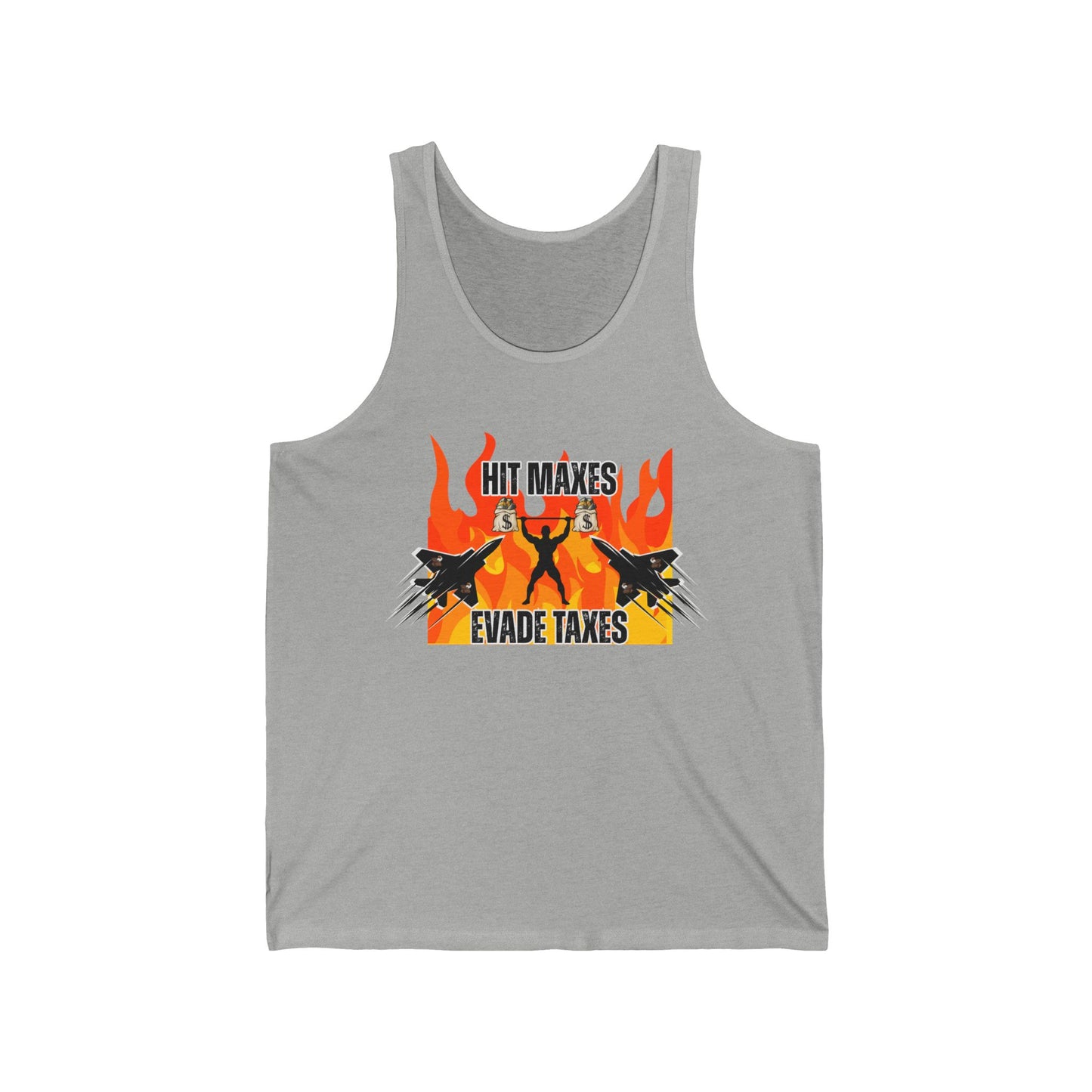 Hit Maxes Evade Taxes Men's Tank