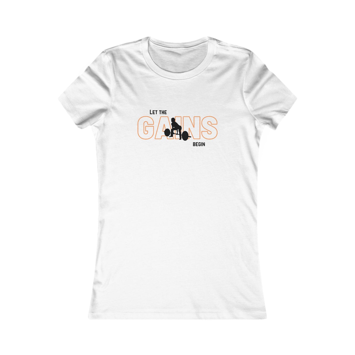'Let the Gains Begin' Women's T-Shirt