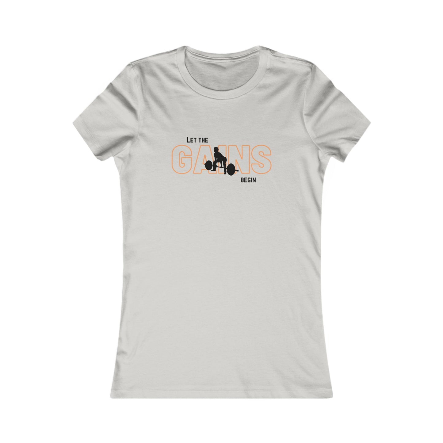 'Let the Gains Begin' Women's T-Shirt