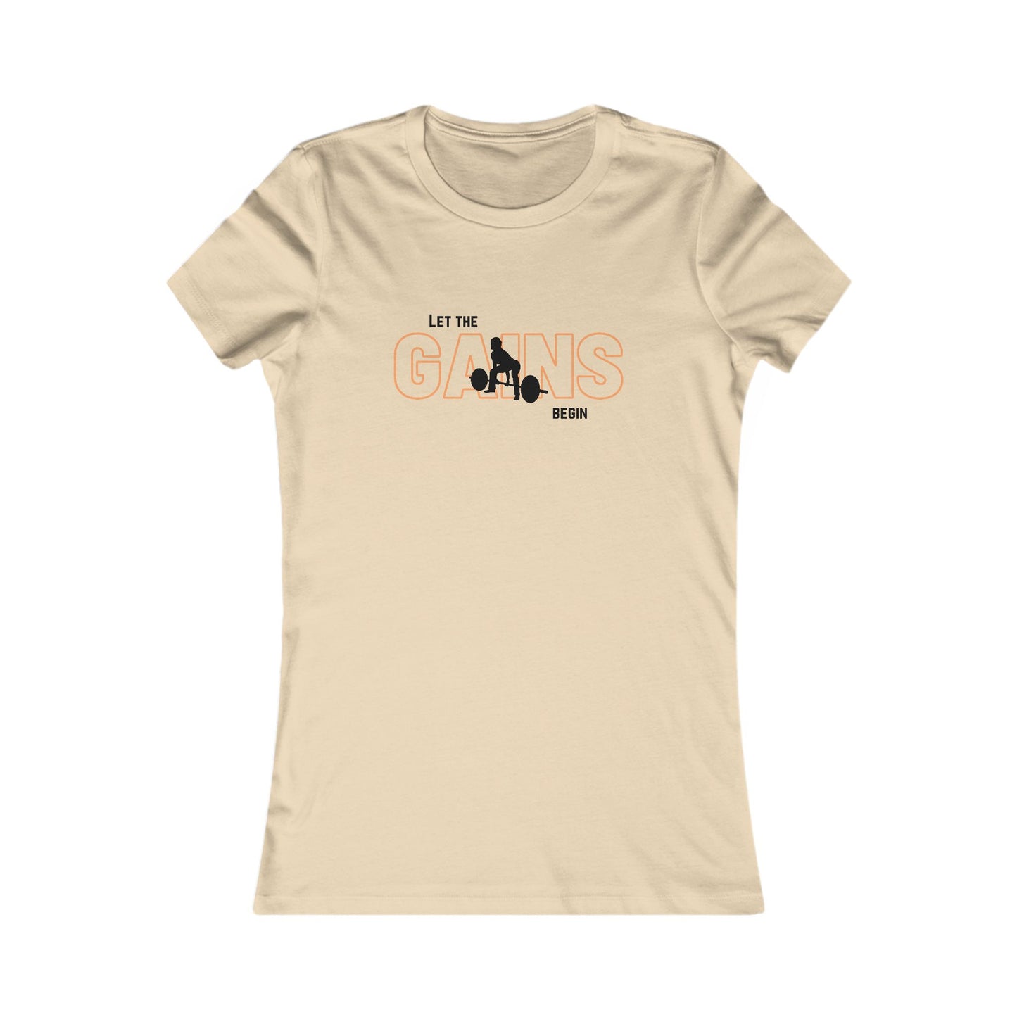 'Let the Gains Begin' Women's T-Shirt