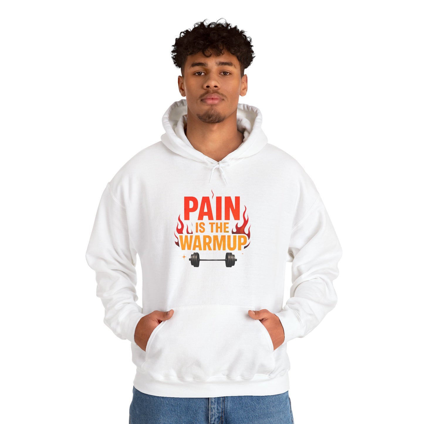 Pain is the Warmup Men's Hoodie