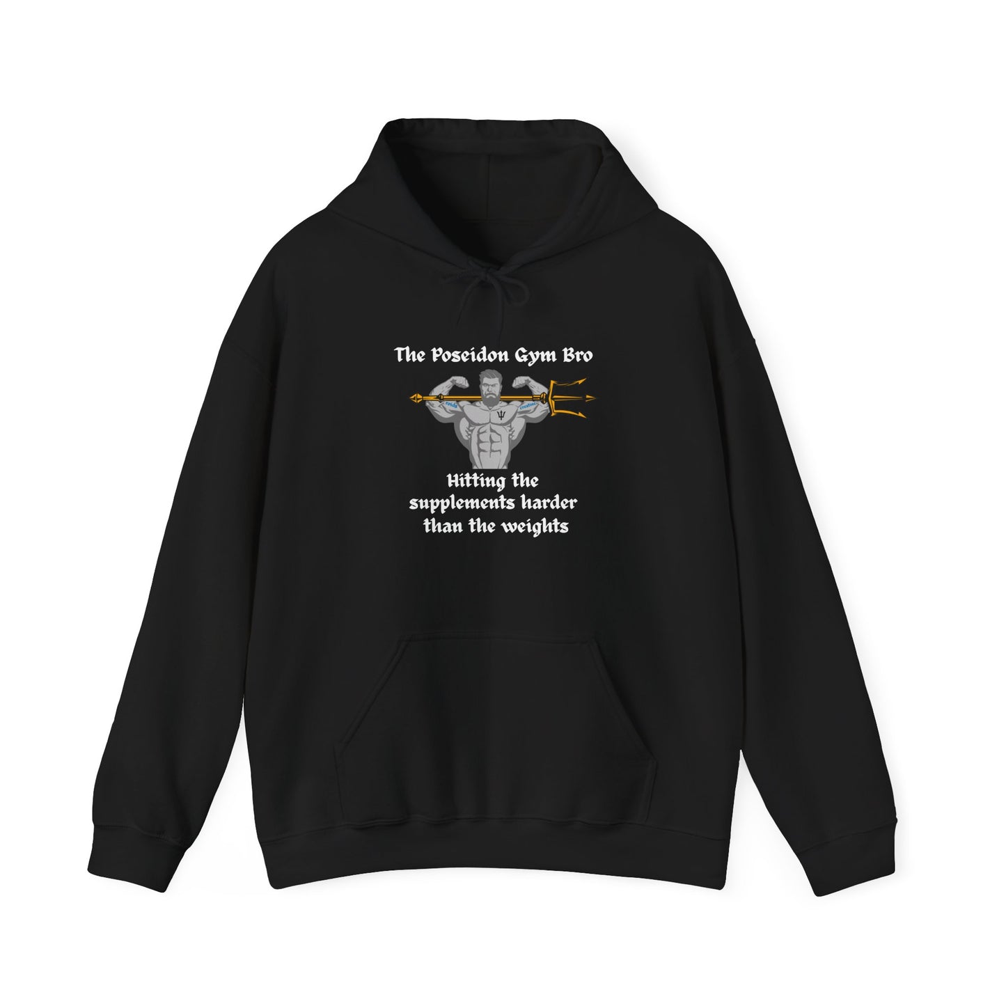 Poseidon Gym Bro Men's Hoodie