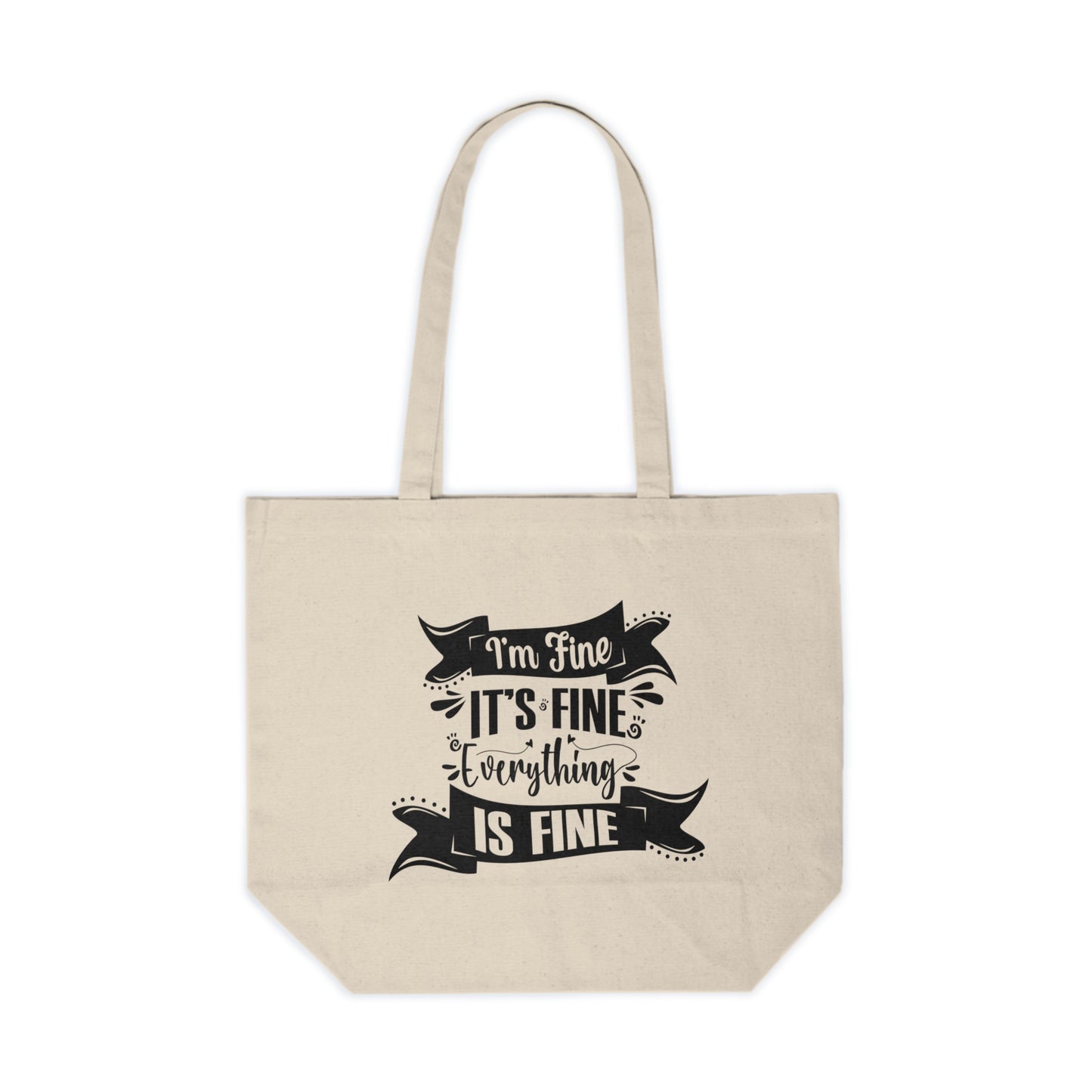 I'm Fine Canvas Bag