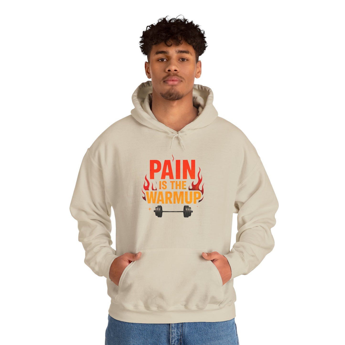 Pain is the Warmup Men's Hoodie