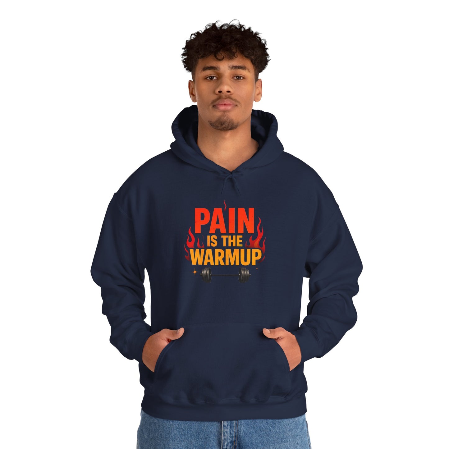 Pain is the Warmup Men's Hoodie