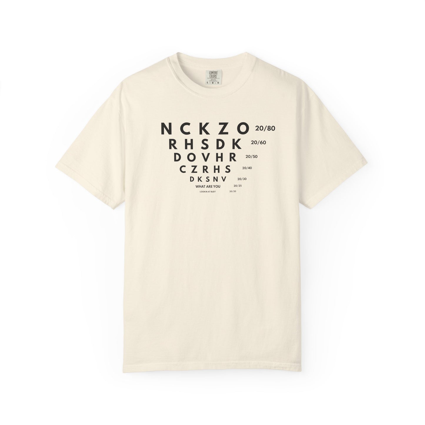 Vision Test Funny Men's T-Shirt