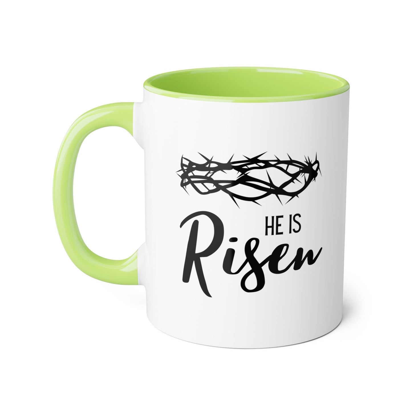 Crown - He Is Risen 2 Tone Mug