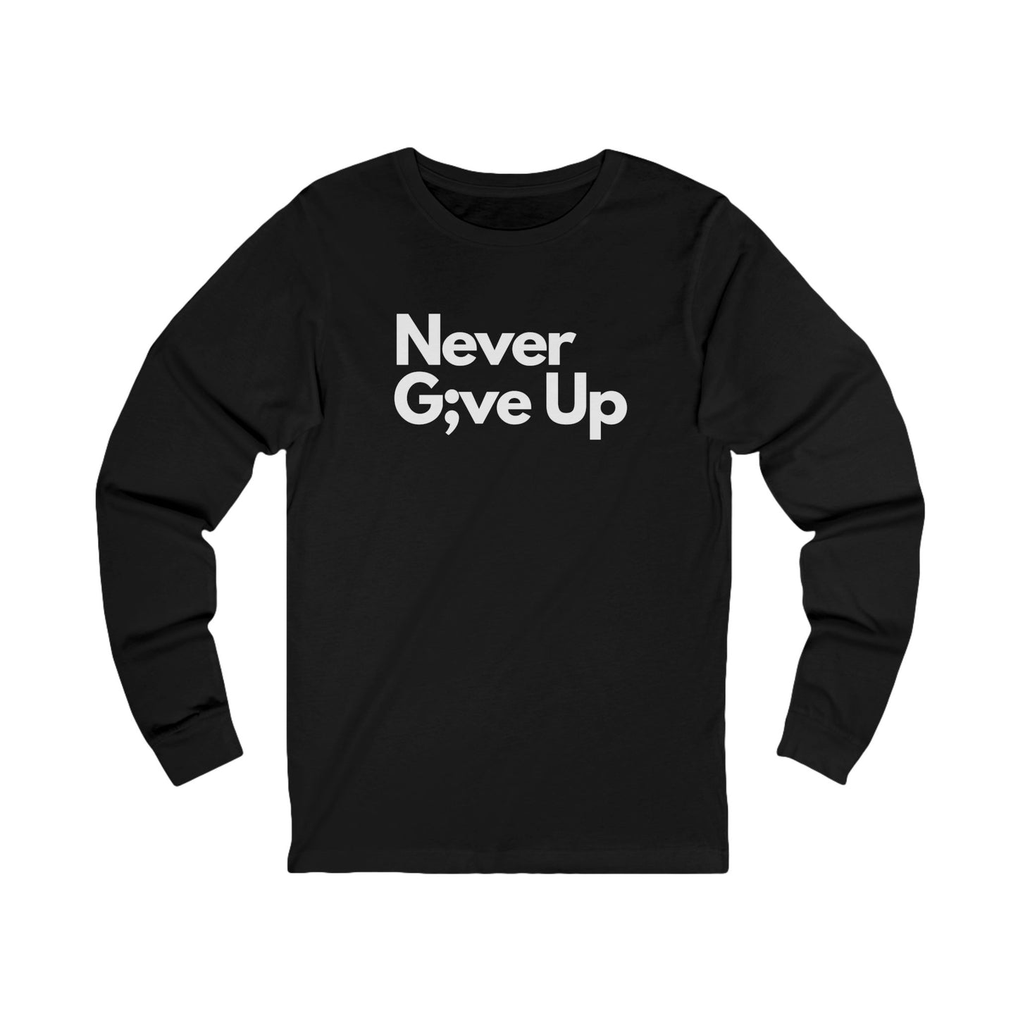Never Give Up Women's Long Sleeve
