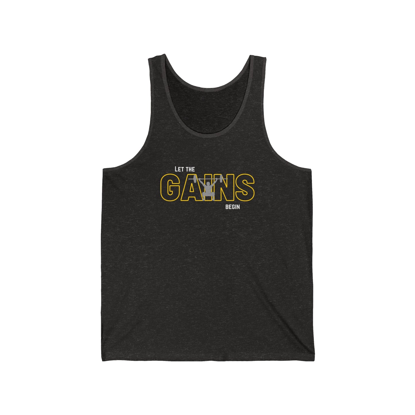 'Let the Gains Begin' Men's Tank