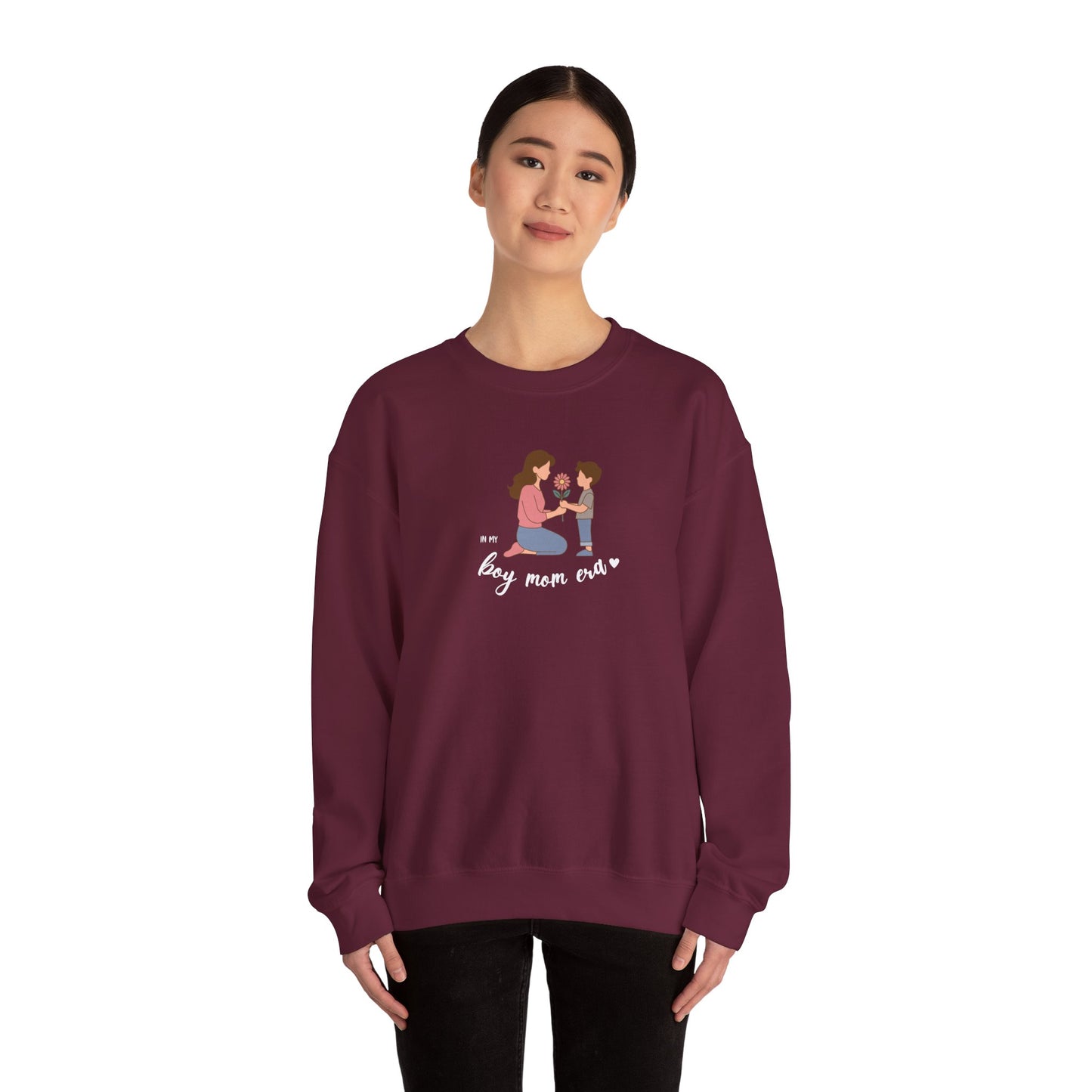 Boy Mom - Women's Crewneck