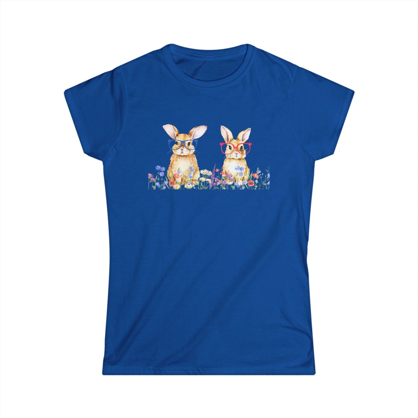 Bunny Duo Women's Semi Fitted T-Shirt