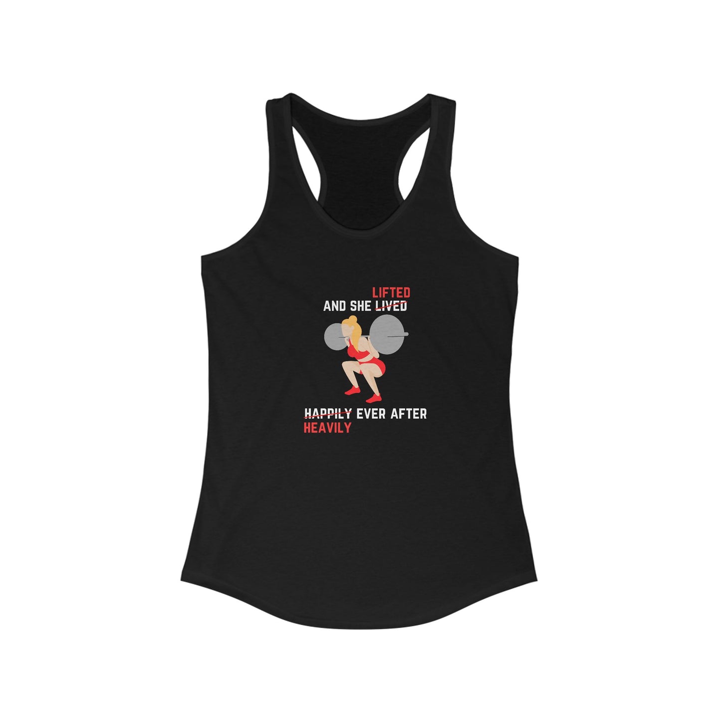 Lifted Heavily Ever After Women's Racerback