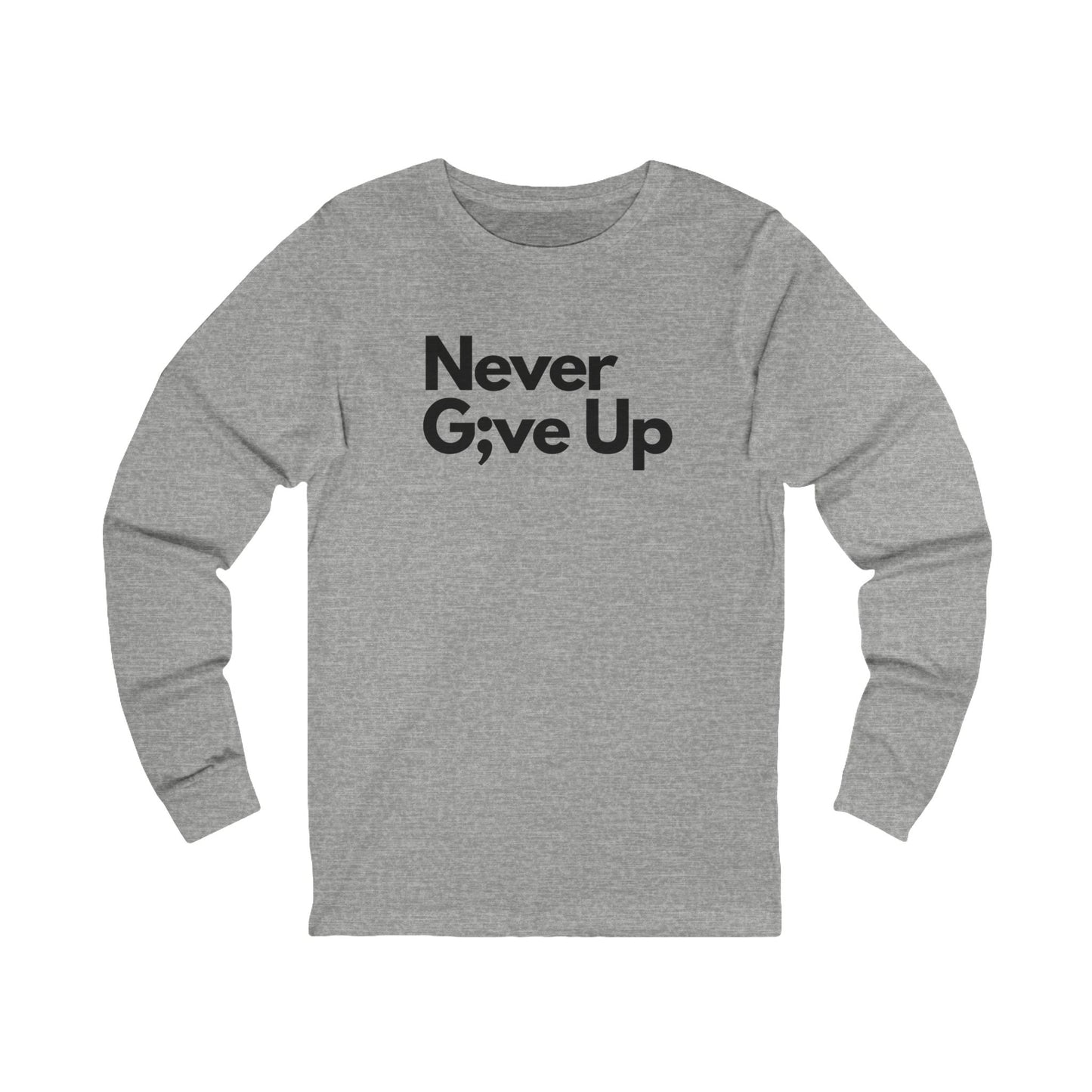 Never Give Up Women's Long Sleeve