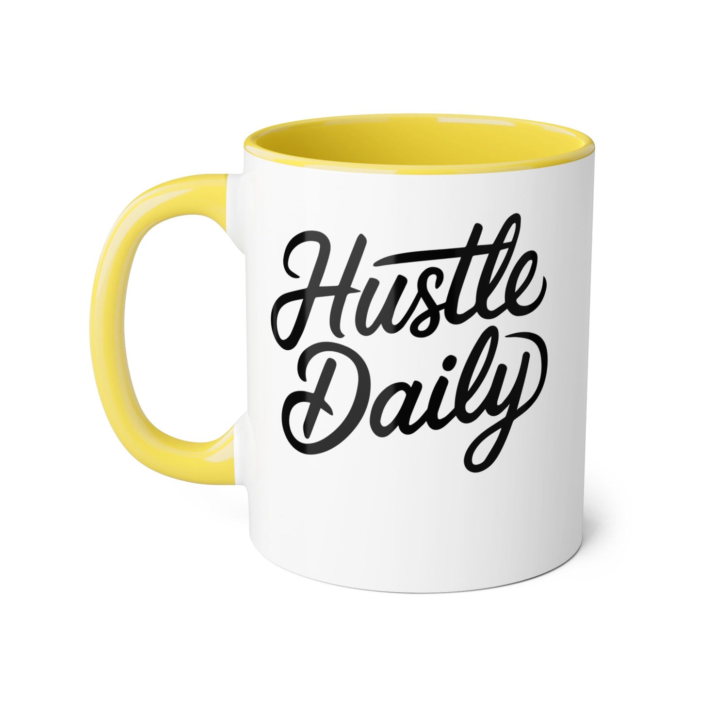Hustle Daily 2 Tone Mug