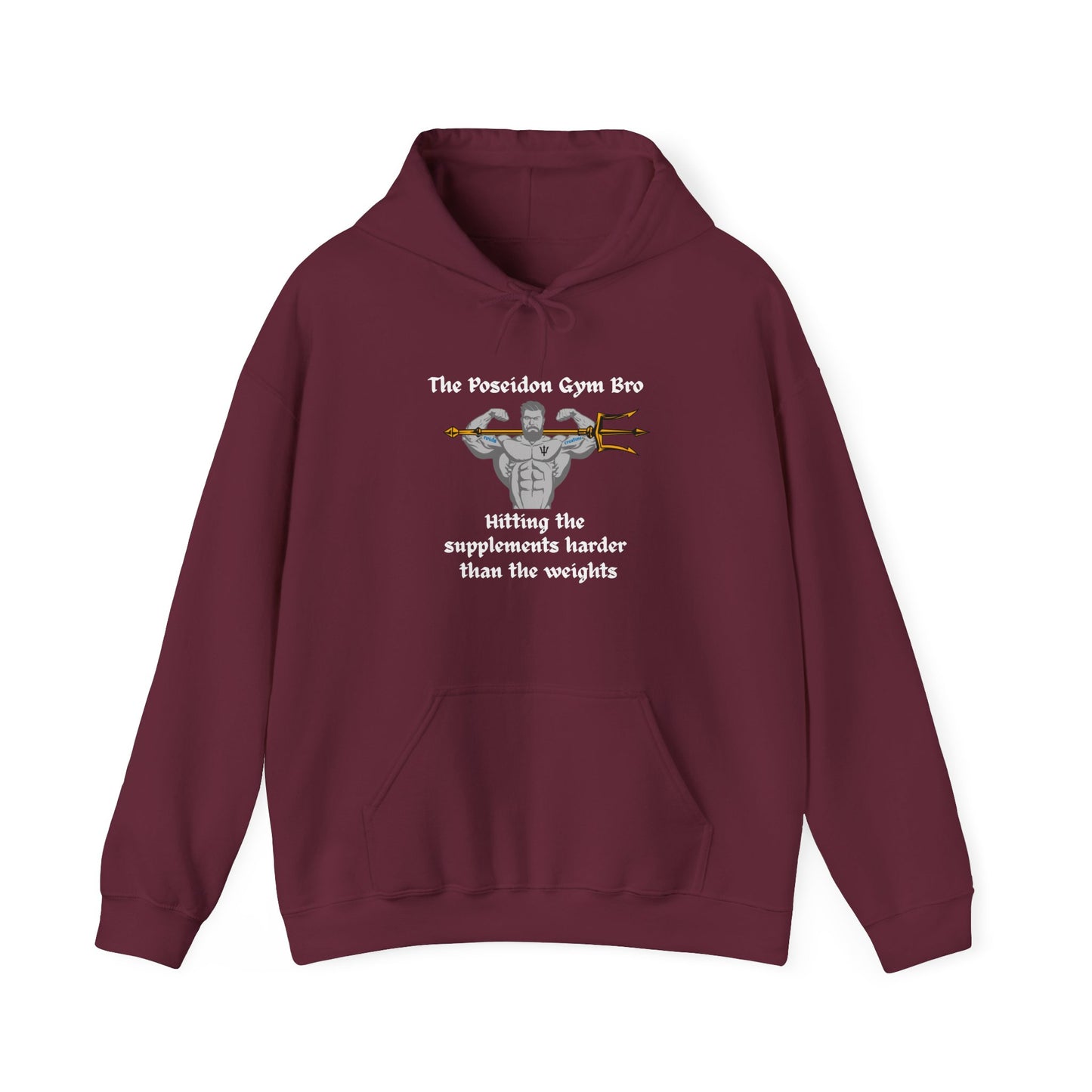 Poseidon Gym Bro Men's Hoodie