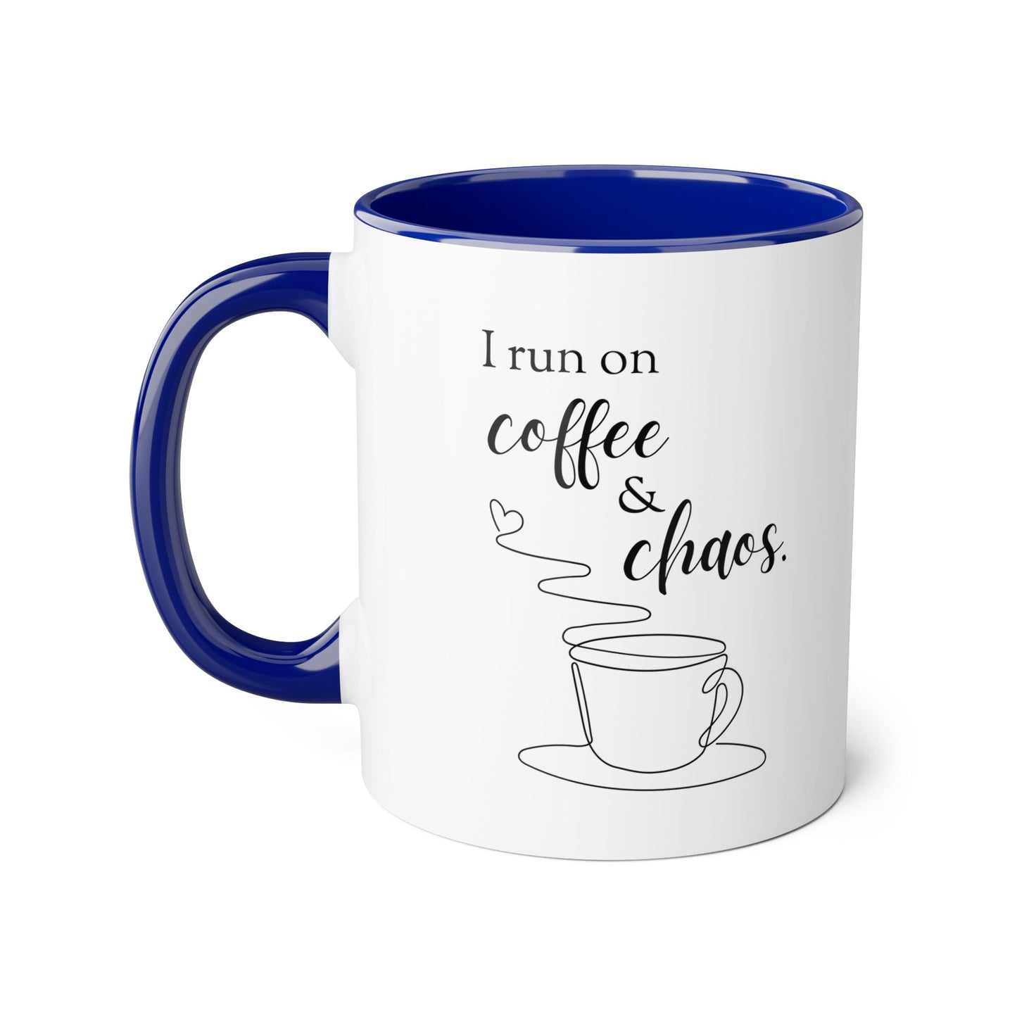 Coffee & Chaos 2 Tone Mug