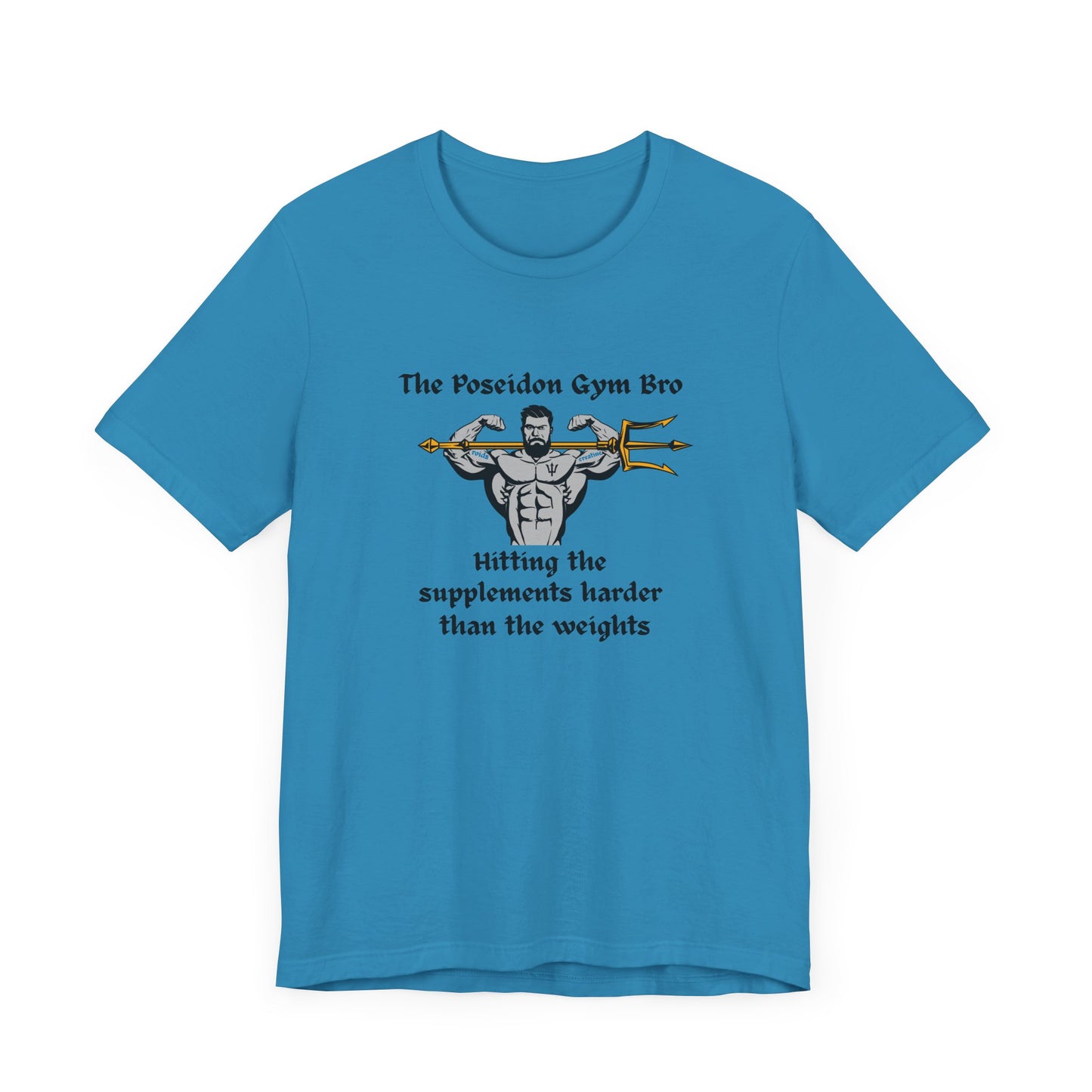 Poseidon Gym Bro Men's T-Shirt