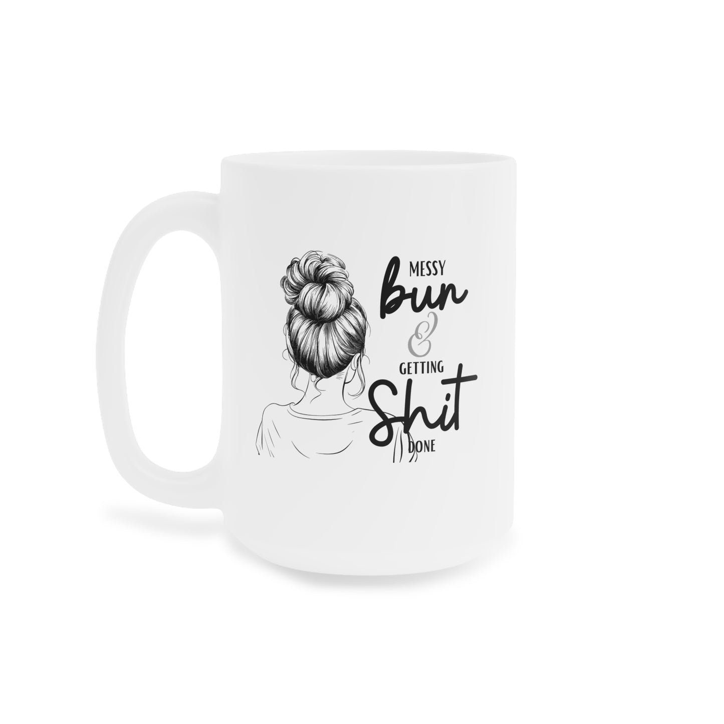 Messy Bun Mug