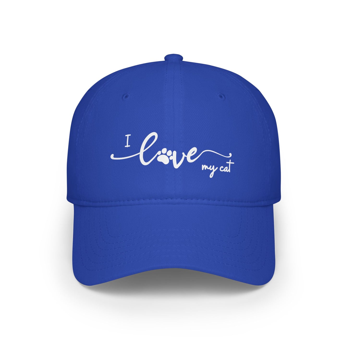 I Love My Cat Baseball Cap