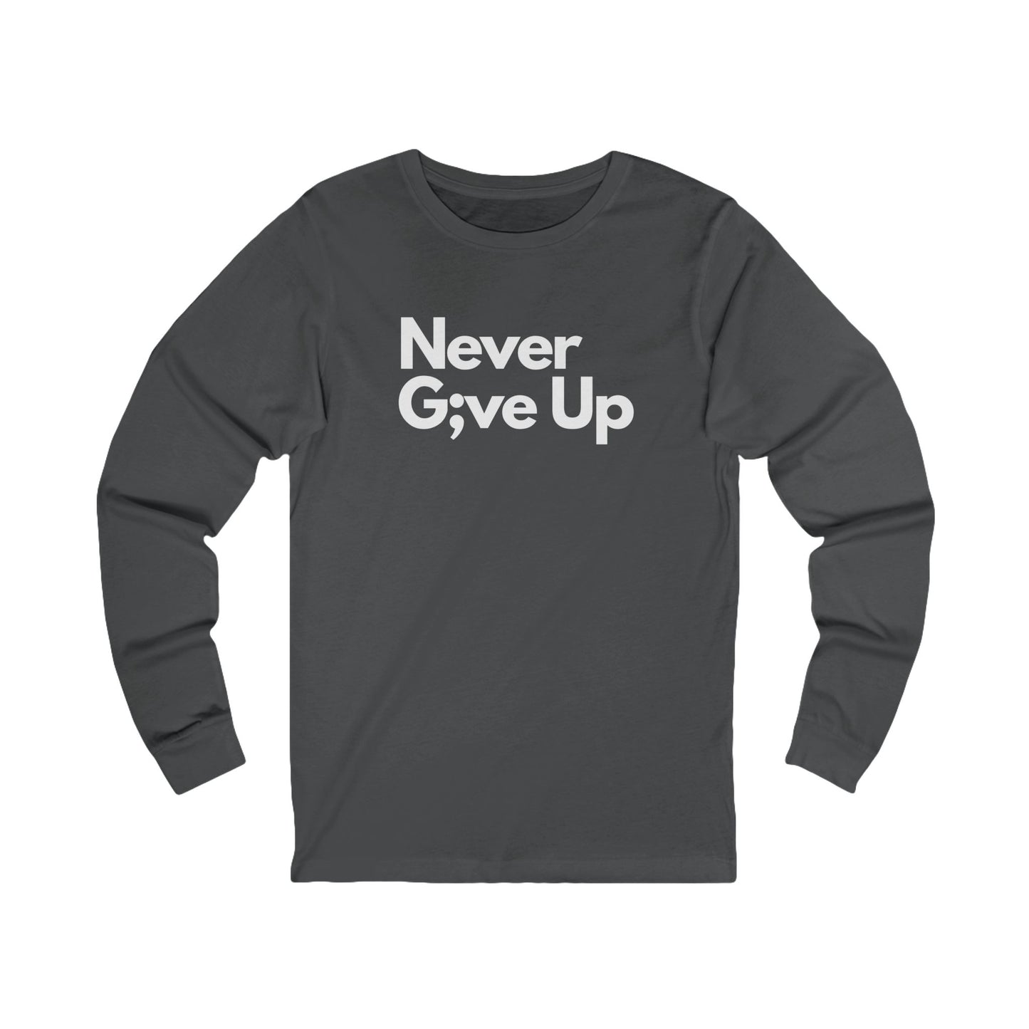 Never Give Up Women's Long Sleeve
