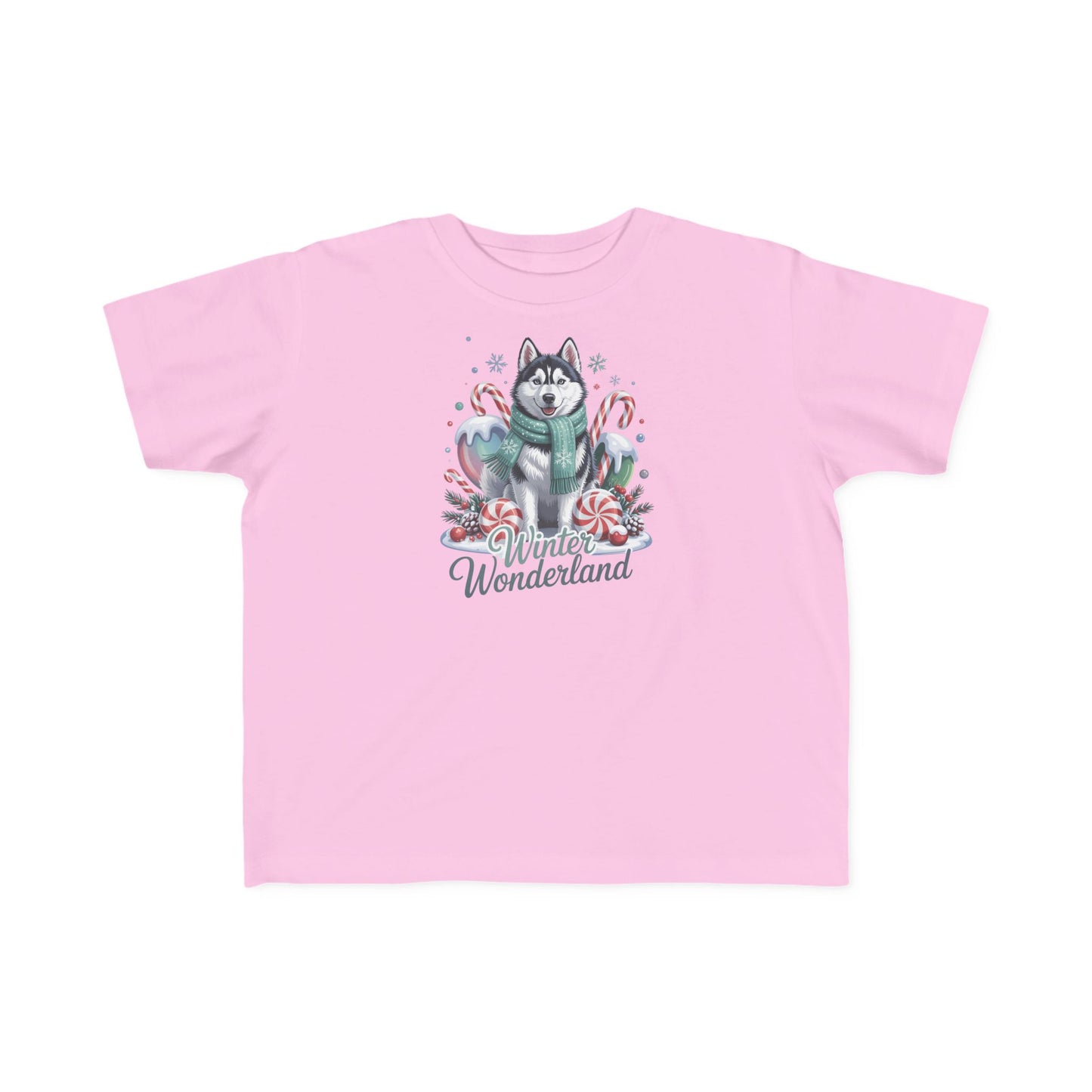 Husky Holiday Toddler T-Shirt