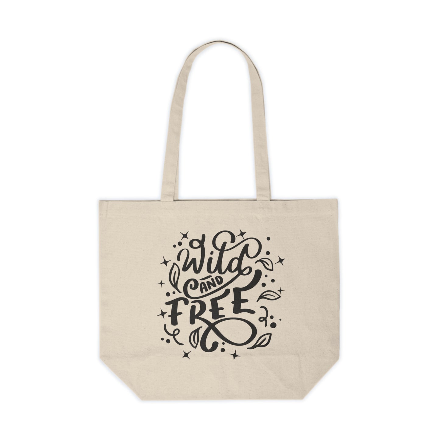 Wild and Free Canvas Bag