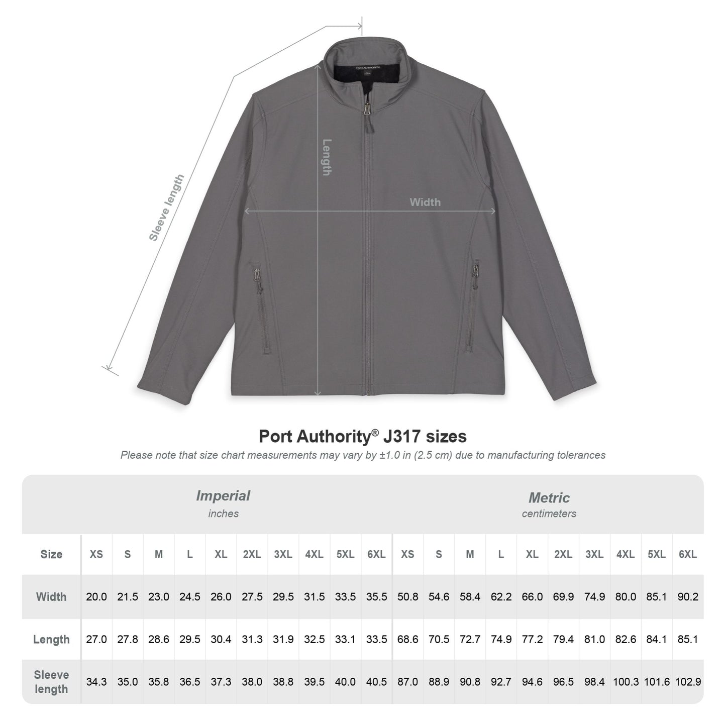 AGL Embroidered Soft Shell Jacket