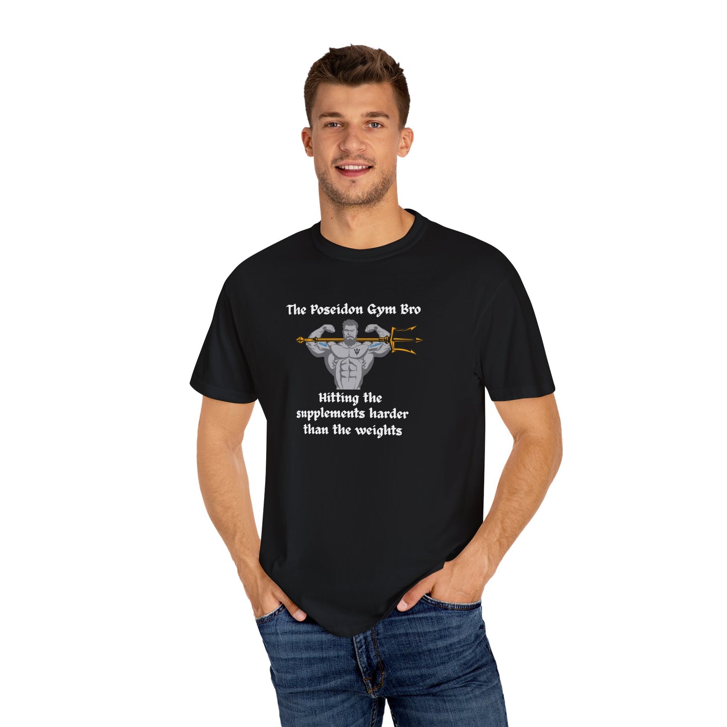 Poseidon Gym Bro Men's T-Shirt