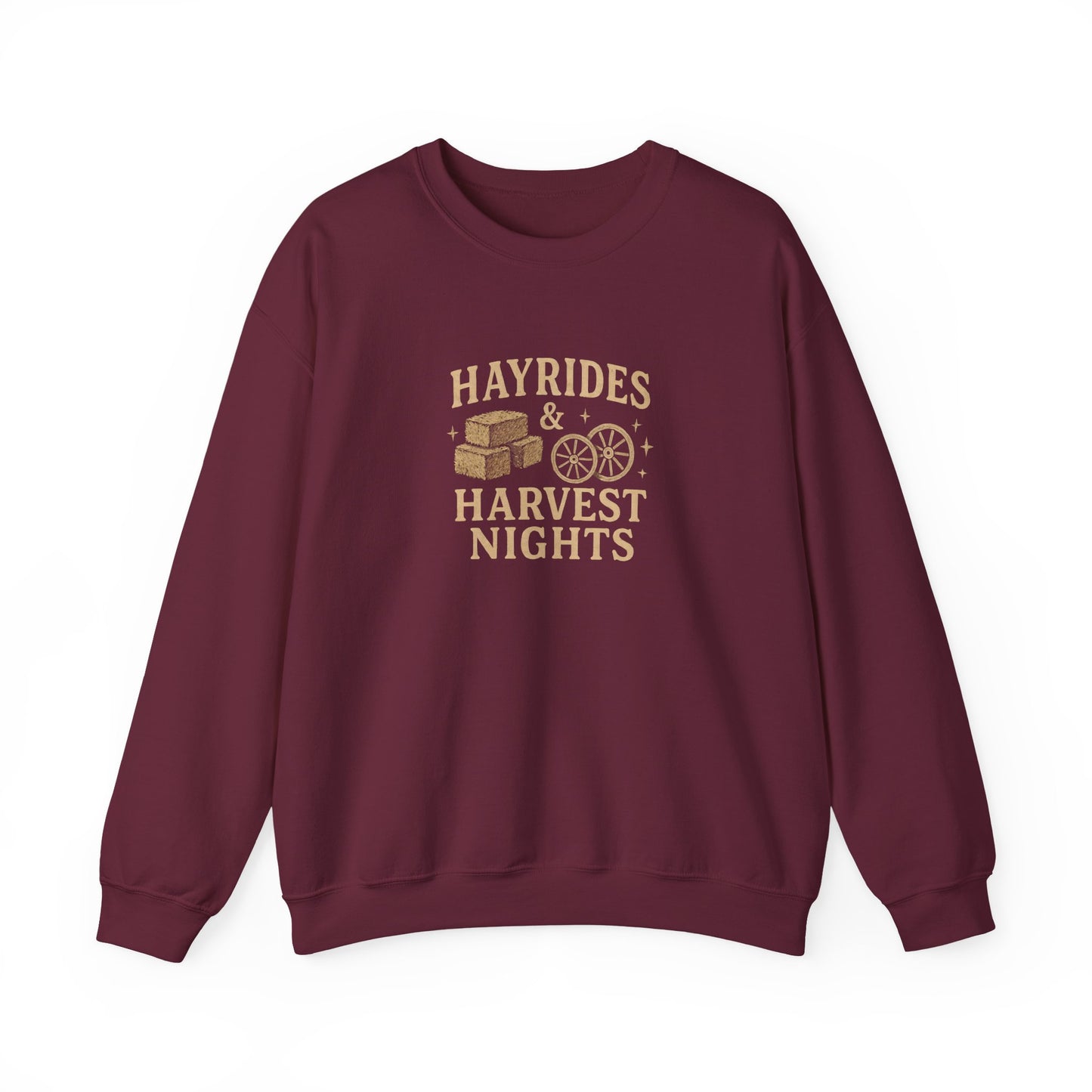Hayrides & Harvest Nights Women's Crewneck