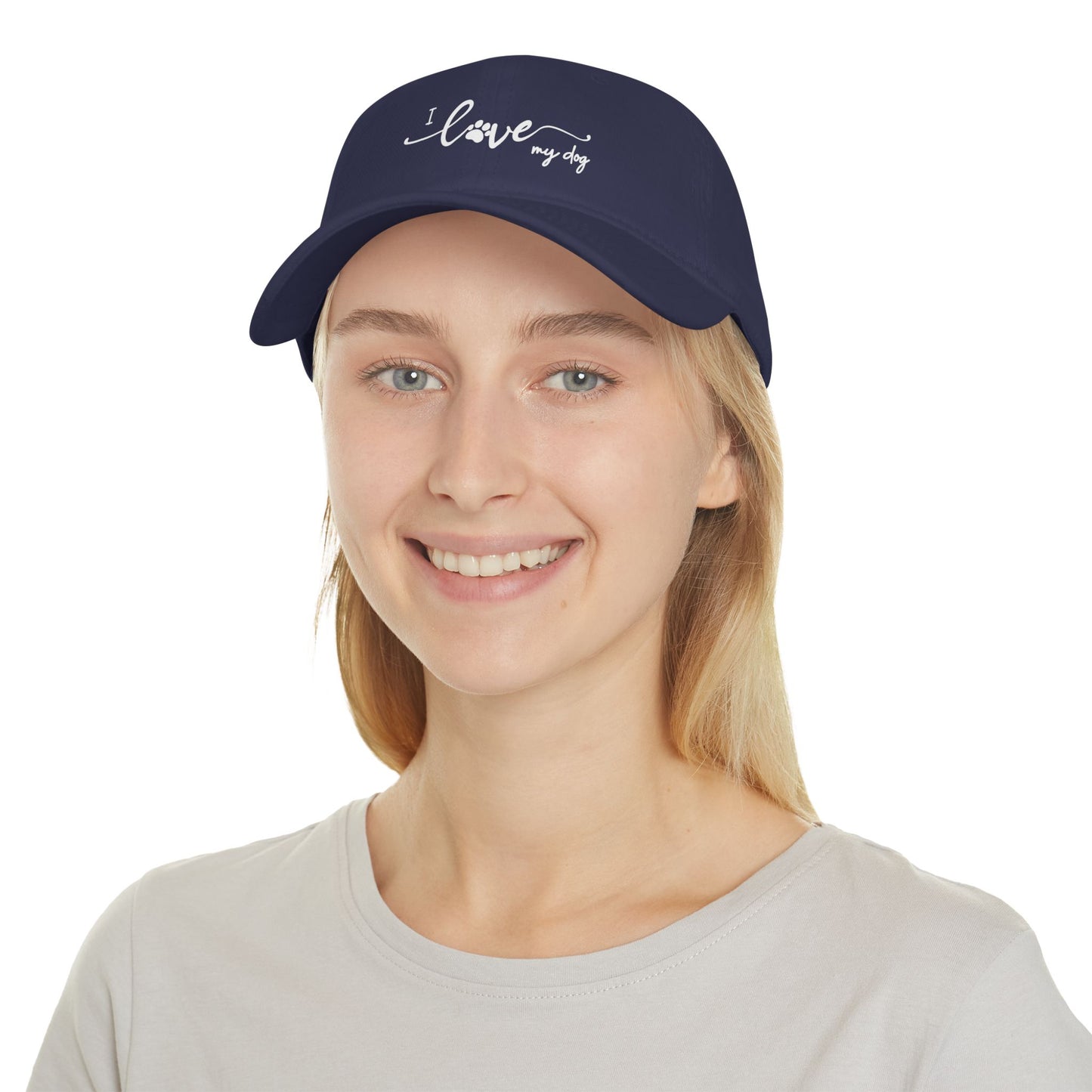 I Love My Dog Baseball Cap