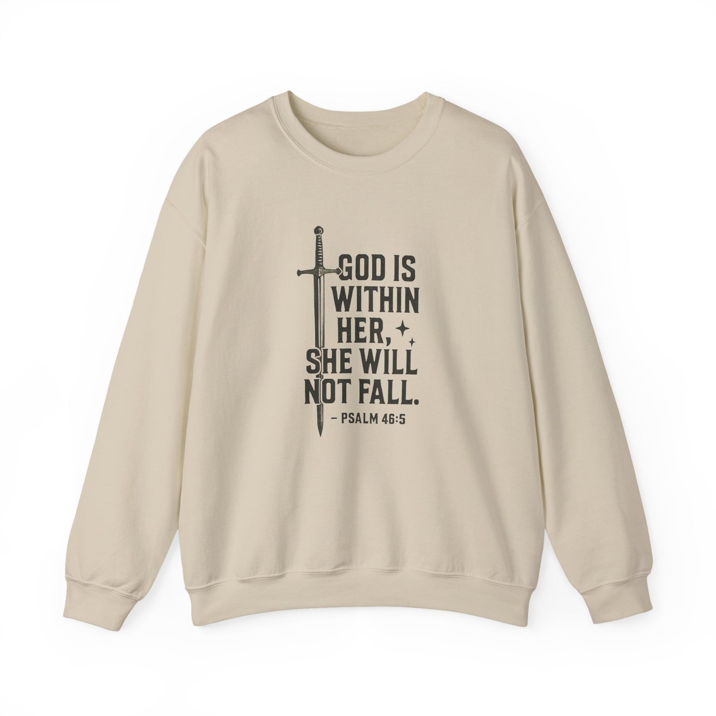 Psalm 46:5 Women's Crewneck