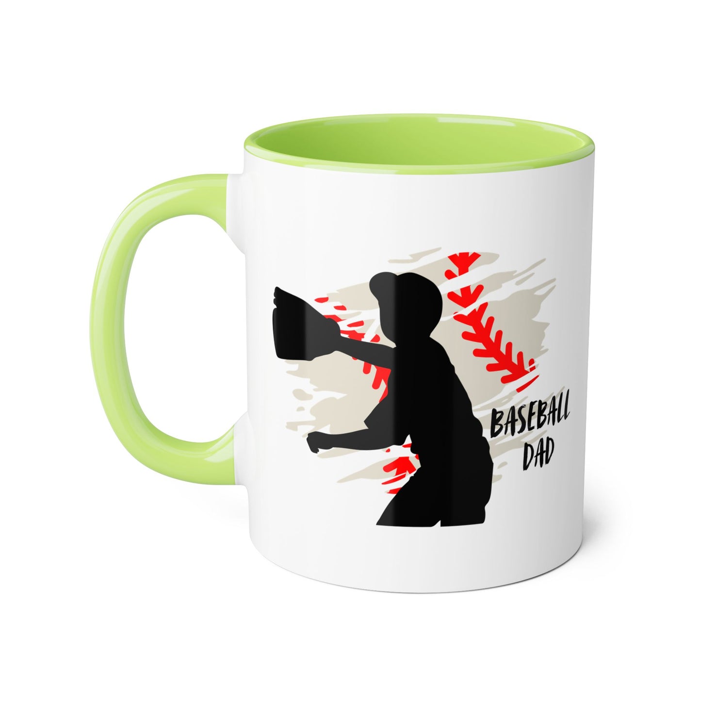 Baseball Dad 2 Tone Mug