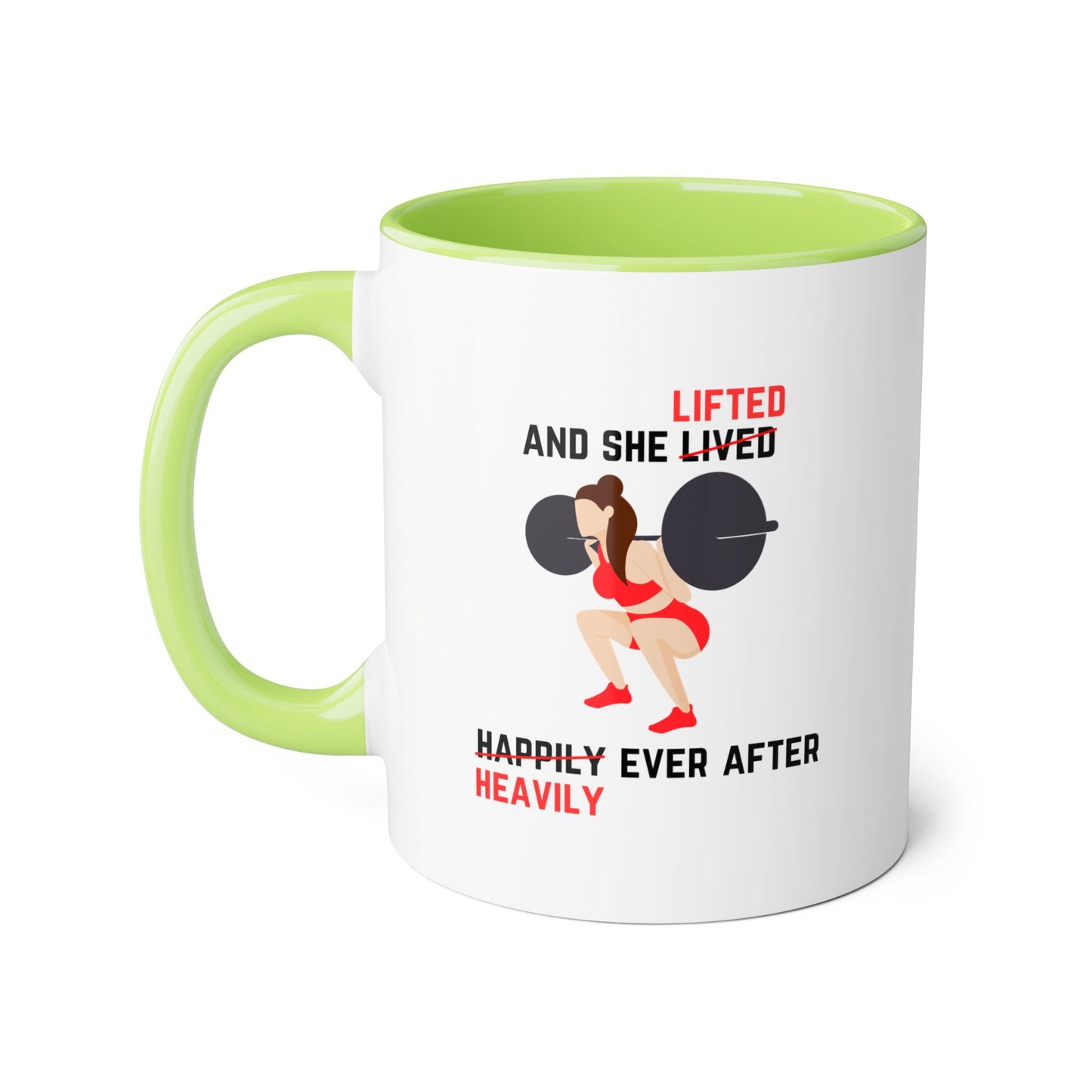 Lifted Heavily After Ever 2 Tone Mug