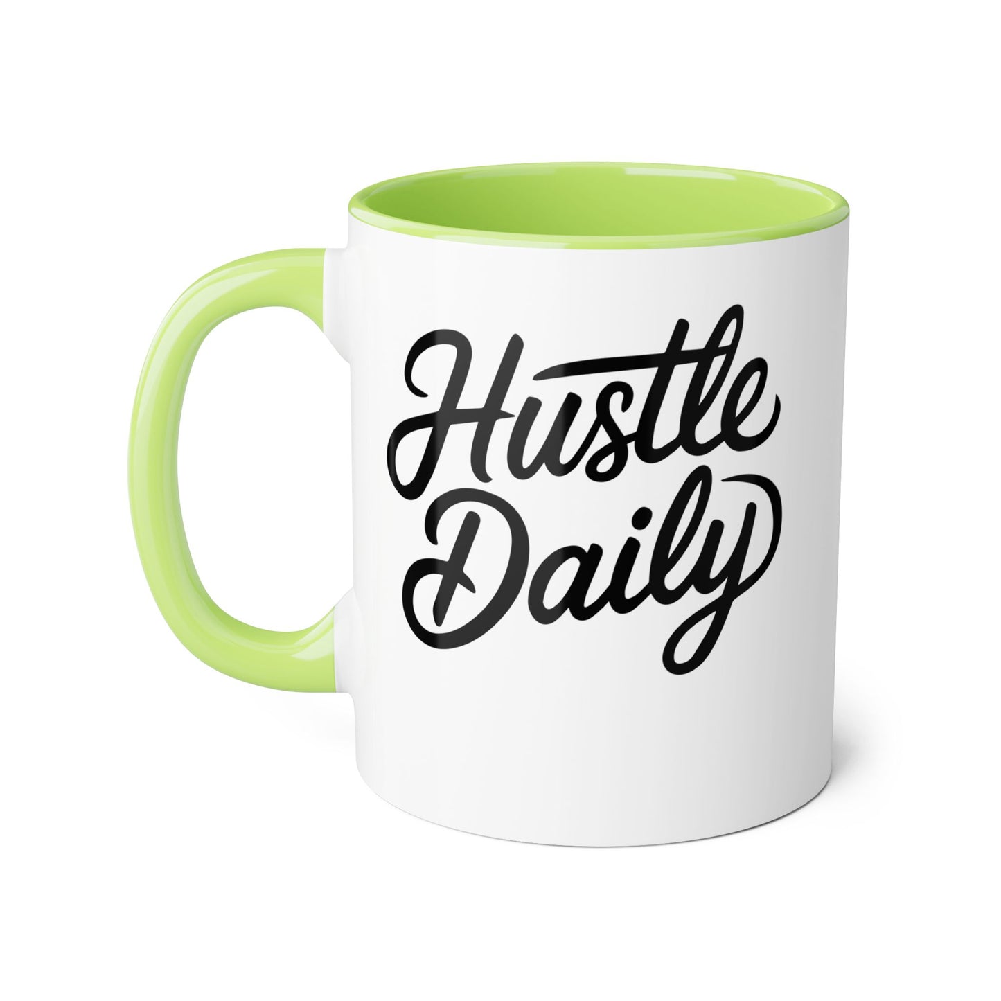 Hustle Daily 2 Tone Mug