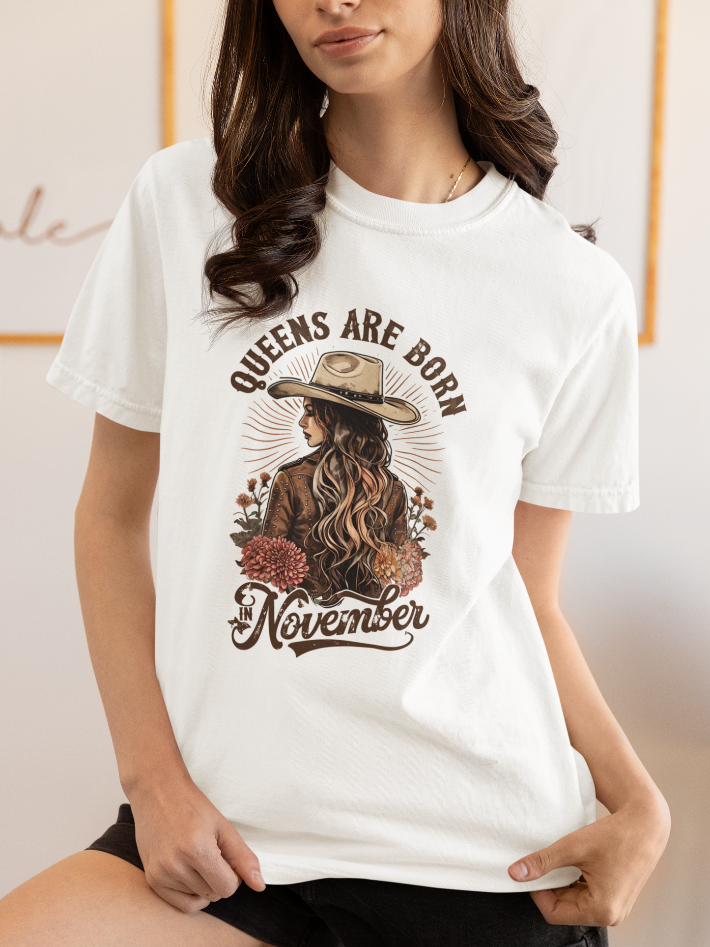 November Birthflower Women's T-Shirt