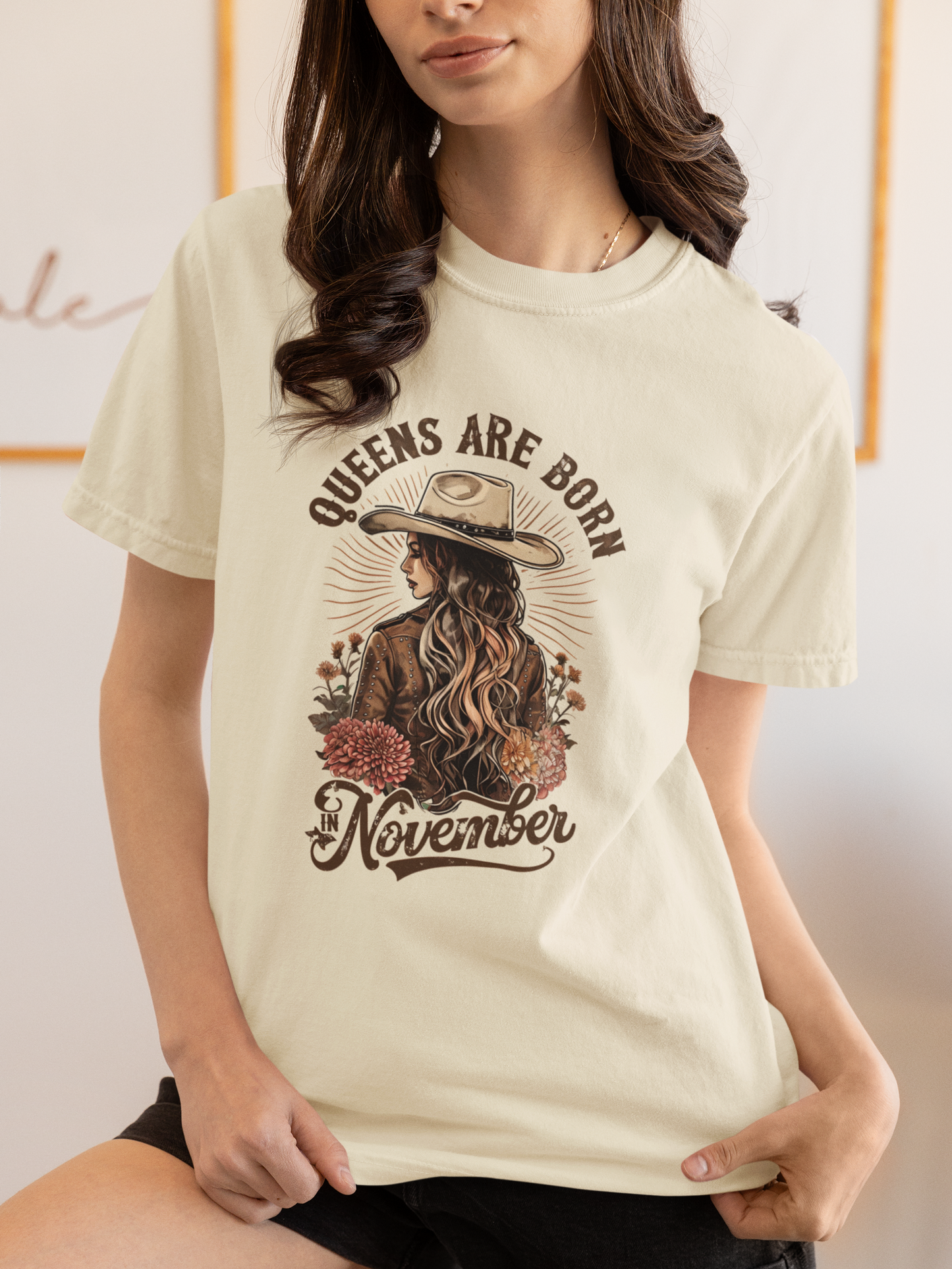 November Birthflower Women's T-Shirt