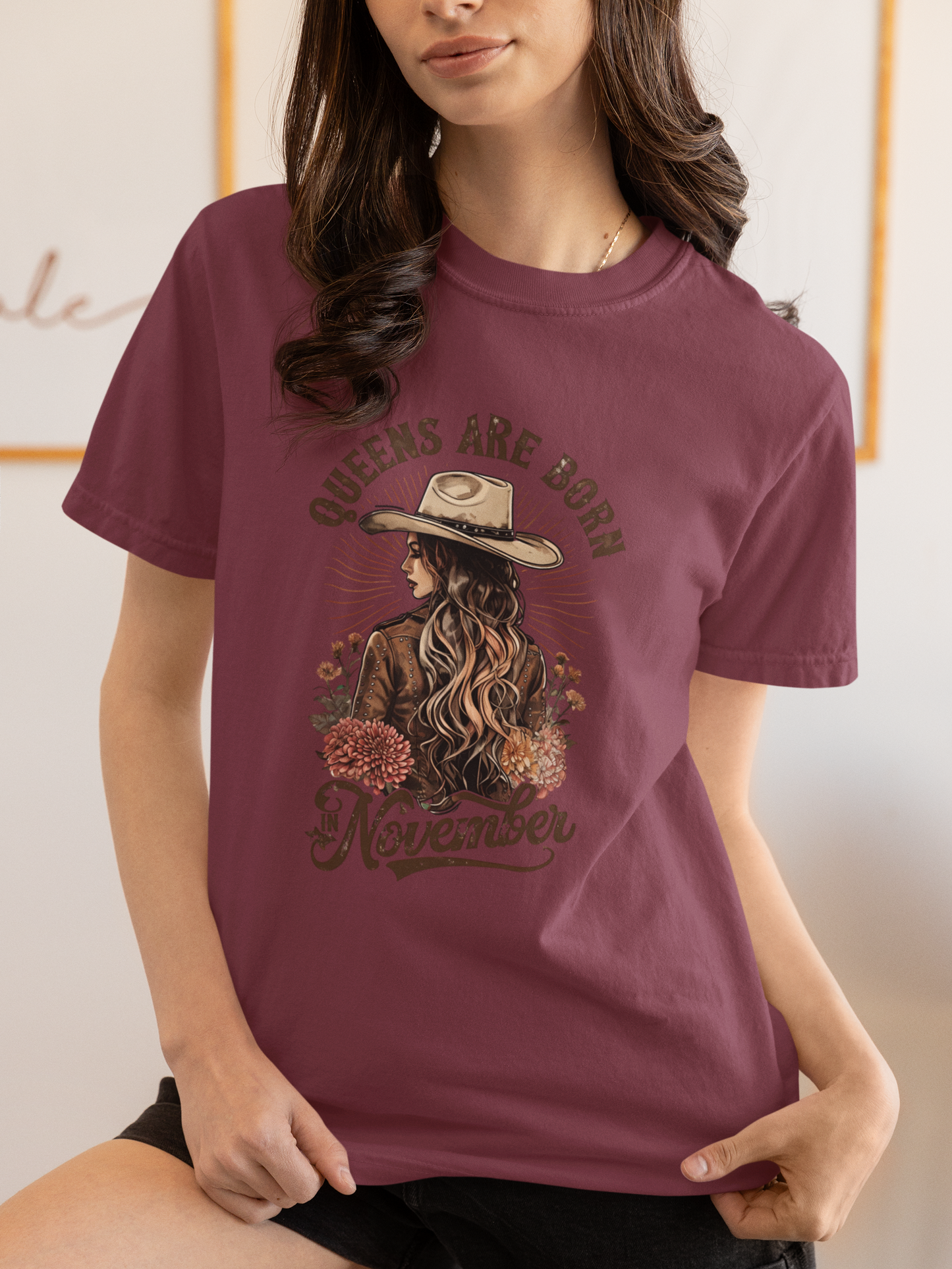 November Birthflower Women's T-Shirt