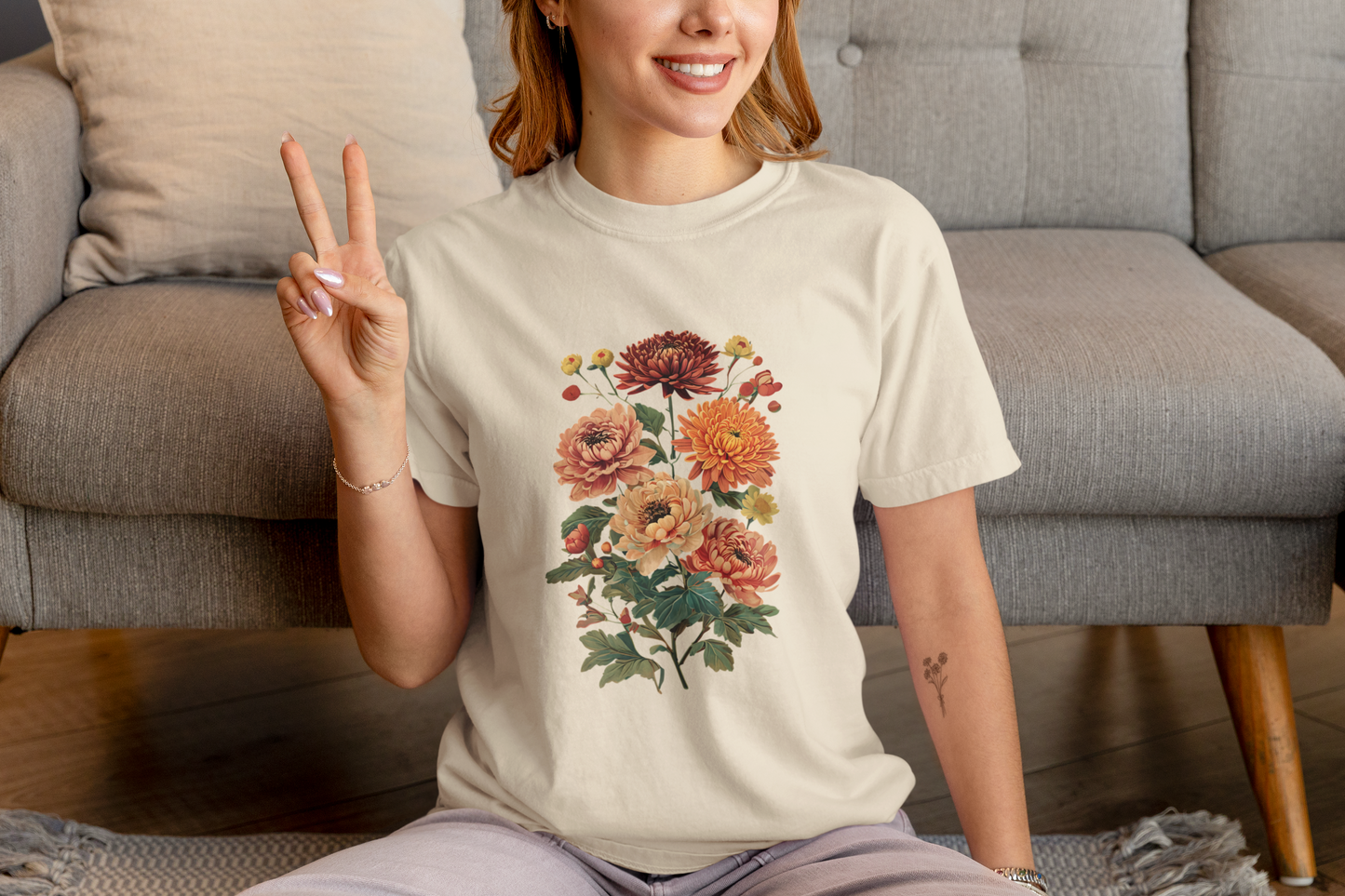 November Birthflower Women's T-Shirt