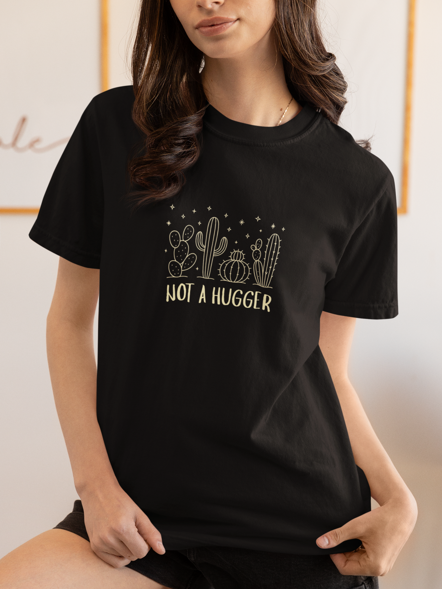 "Not A Hugger" Women's T-Shirt