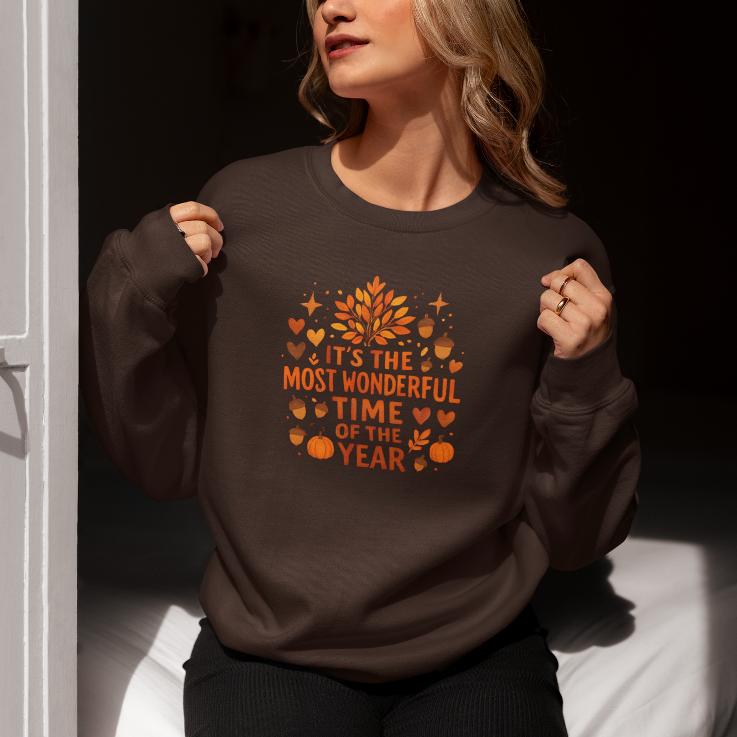 Most Wonderful Time Women's Crewneck