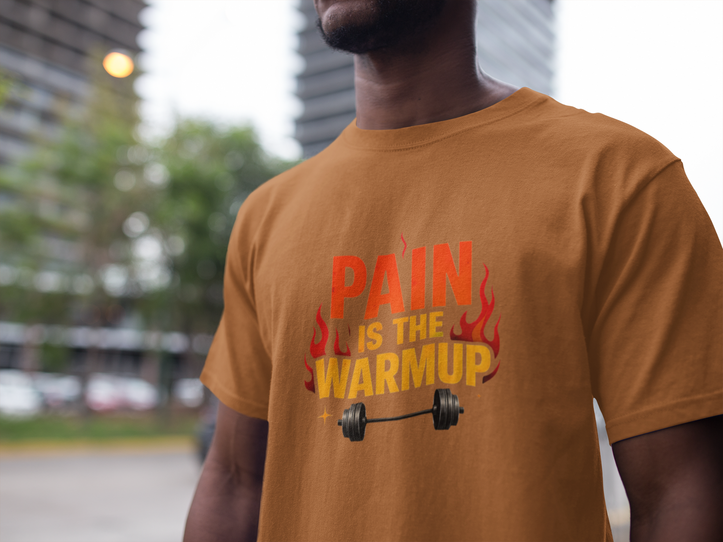 Pain is the Warmup Men's T-Shirt