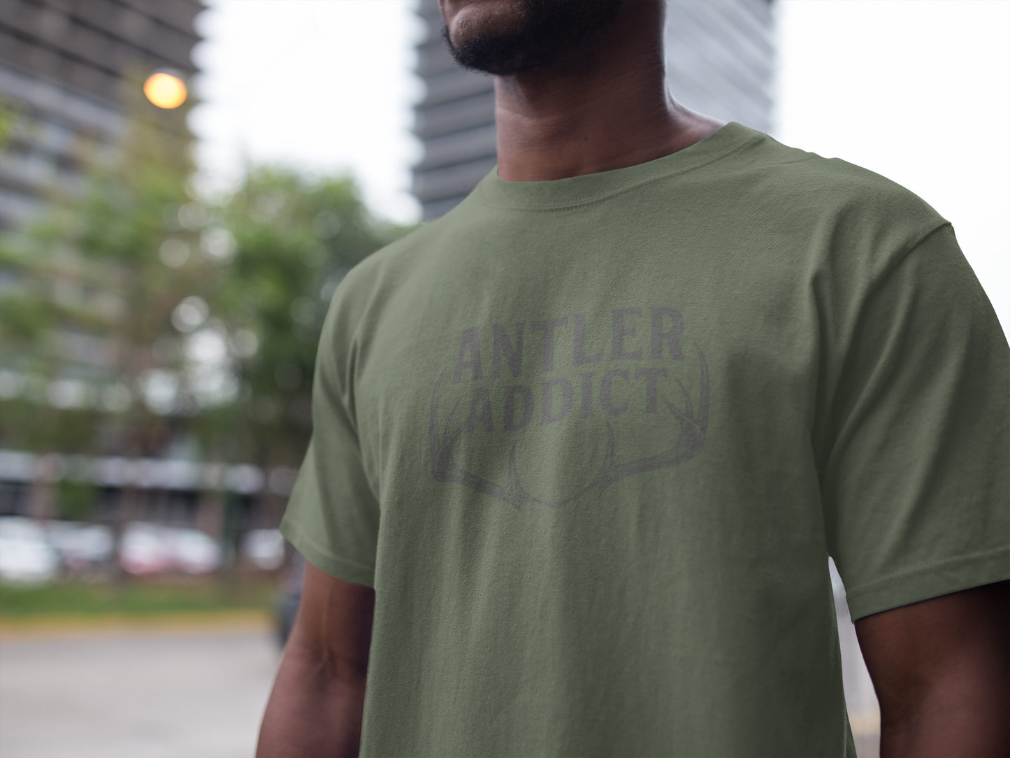 Antler Addict Hunting T-Shirt