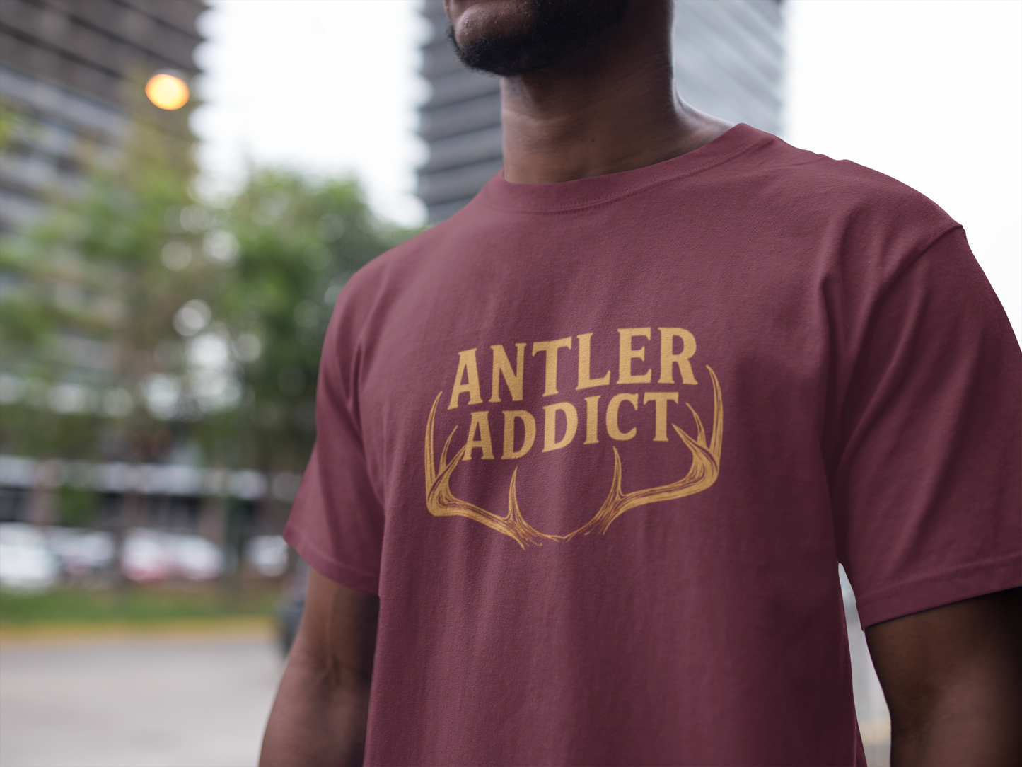 Antler Addict Hunting T-Shirt